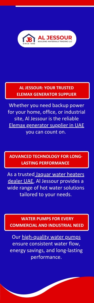 _AJ_Elemax generator supplier in uae