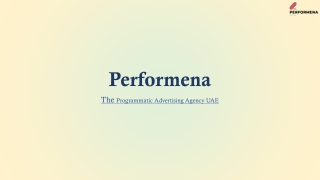 Performena PPT 4