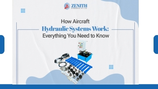 How Aircraft Hydraulic Systems Work Everything You Need to Know