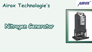 India's High-Quality Nitrogen Generator Supplier