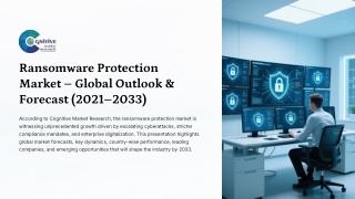 Ransomware Protection Market Forecast, Size and its Share