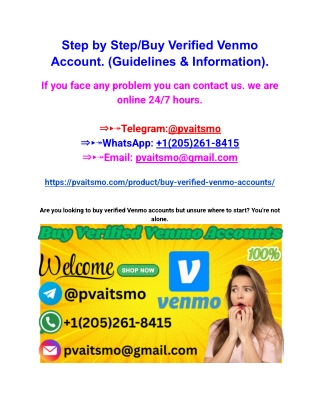 As a Top Micro Internet Celebrity Buy Verified Venmo Accounts.