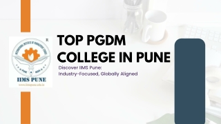Top PGDM College in Pune | Best PGDM Courses at IIMS Pune