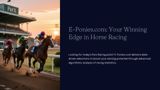 Parx Racing Picks For Today