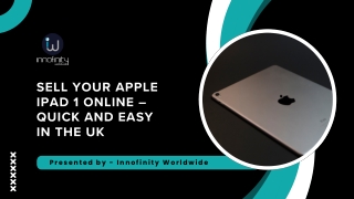 Sell Your Apple iPad 1 Online – Quick and Easy in the UK