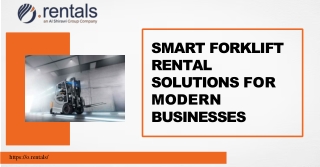 Reliable Forklift Rental Services with O.rentals in the UAE