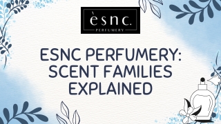 How Perfume Scent Families Define Your Fragrance Mood