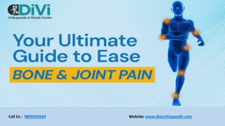 Your Ultimate Guide to Ease Bone and Joint Pain