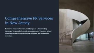 PR services New Jersey