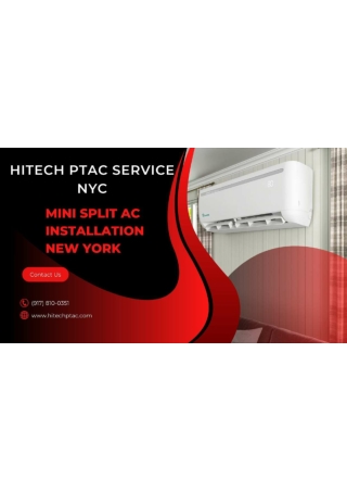 Hitech PTAC Service NYC