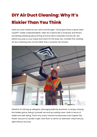 DIY Air Duct Cleaning_ Why It’s Riskier Than You Think-Aug 25