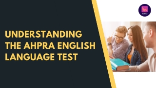 ahpra english language test