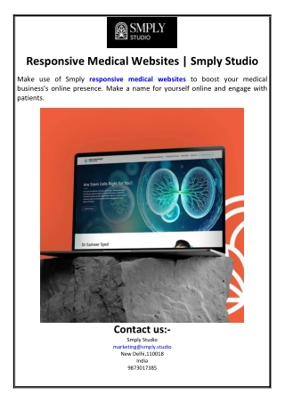 Responsive Medical Websites | Smply Studio