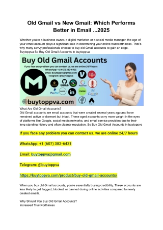 Old Gmail vs New Gmail_ Which Performs Better in Email ...2025