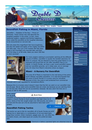 Miami Swordfish Charters