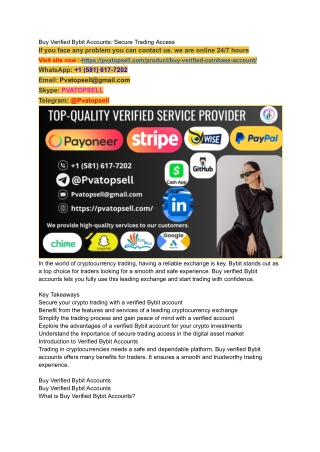 Free_ How To Purchase A (Verified) Coinbase Account