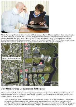 What Is The Average Motorcycle Crash Settlement?