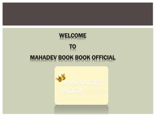 Get Your MAHADEVBOOK ID Instantly | Join Mahadev Book Today