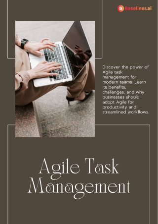 Agile Task Management Drive Team Productivity & Growth