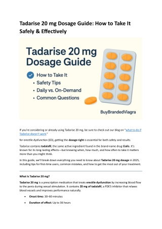 Tadarise-20mg-Dosage-Guide