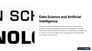 6 Months Data Science Course in Mumbai