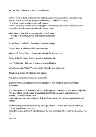 women_pant_collection_kuwait