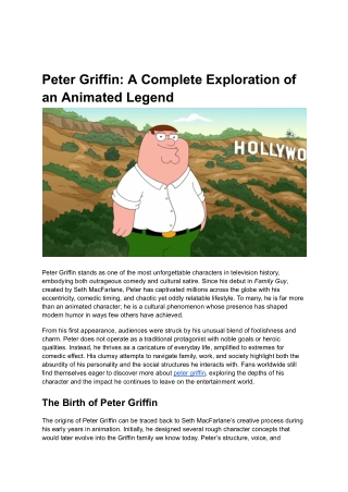 peter griffin