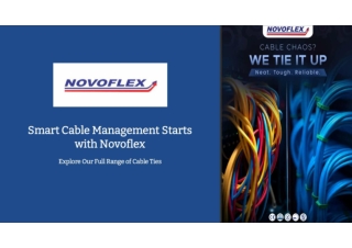Novoflex-Cable Ties Manufacturer
