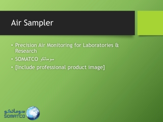 Air Sampler – Precision Air Monitoring for Laboratories | SOMATCO سوماتكو