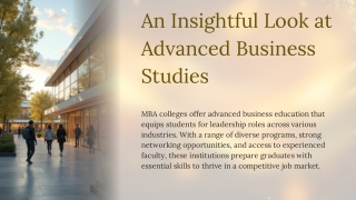 MBA Colleges in Trivandrum with Strong Career Opportunities