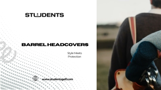 Waterproof Barrel Headcovers: Protected in All Conditions