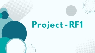 Duncan Clark Project RF1  Driving Innovation in Renewable Energy