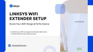 Linksys WiFi Extender Setup – Quick Installation Guide