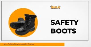 Stay Safe at Work with Bulk Workwear Safety Boots