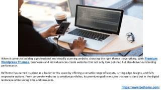 BeTheme Stands Out as Ultimate Fast & Popular Wordpress Themes Solution.PPTX