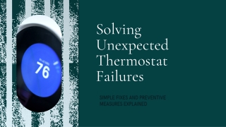 Troubleshooting Thermostat Problems: A Complete Guide to Quick Fixes