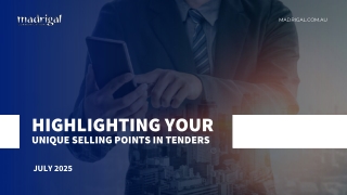 Bid and Tender Management | Madrigal Communications