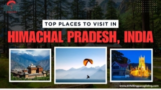 TOP PLACES TO VISIT IN HIMACHAL PRADESH