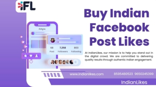 Buy Indian Facebook Post Likes - IndianLikes