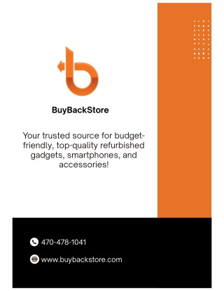 Buybackstore The Trusted Source for Premium Refurbished Apple iPhones