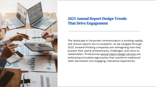 2025 Annual Report Design Trends That Drive Engagement