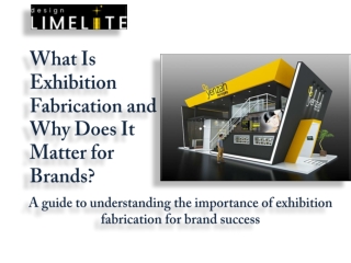 What Is Exhibition Fabrication and Why Does It Matter for Brands?