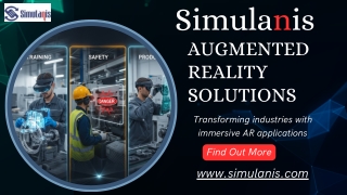 Augmented Reality Solutions | AR Solutions - Simulanis.com