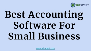 Best Accounting Software For Small Business