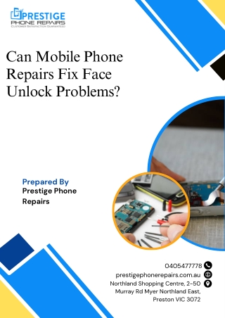 Can Mobile Phone Repairs Fix Face Unlock Problems