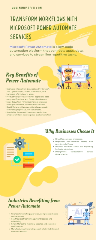 Transform Workflows with Microsoft Power Automate Services