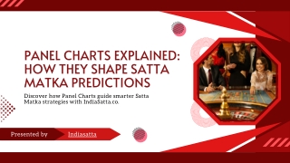 Panel Charts Explained How They Shape Satta Matka Predictions