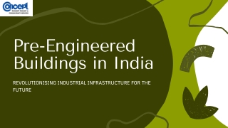 Pre-Engineered Buildings in India