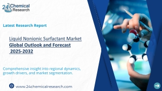 Liquid Nonionic Surfactant Market