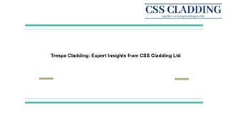 Trespa Cladding Expert Insights from CSS Cladding Ltd